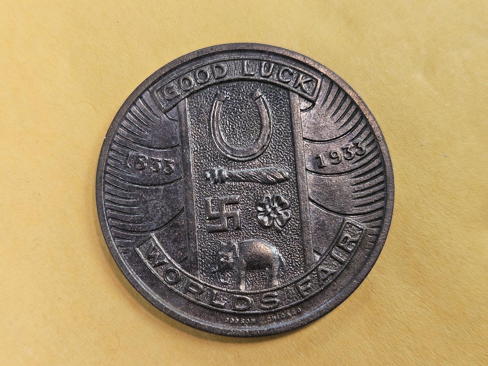 GEM! 1933 Century of Progress So-Called Dollar - 3