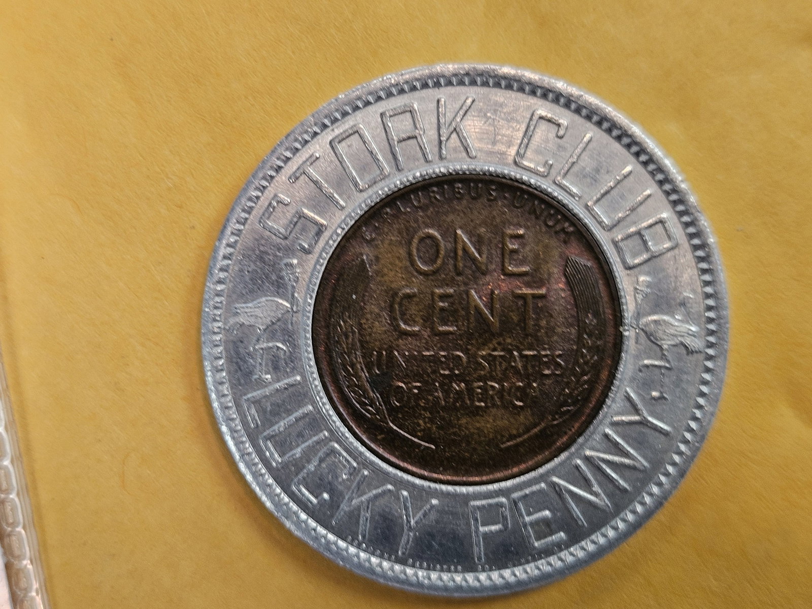 Brilliant Uncirculated 1937 Red-Brown Wheat cent Encased - 5