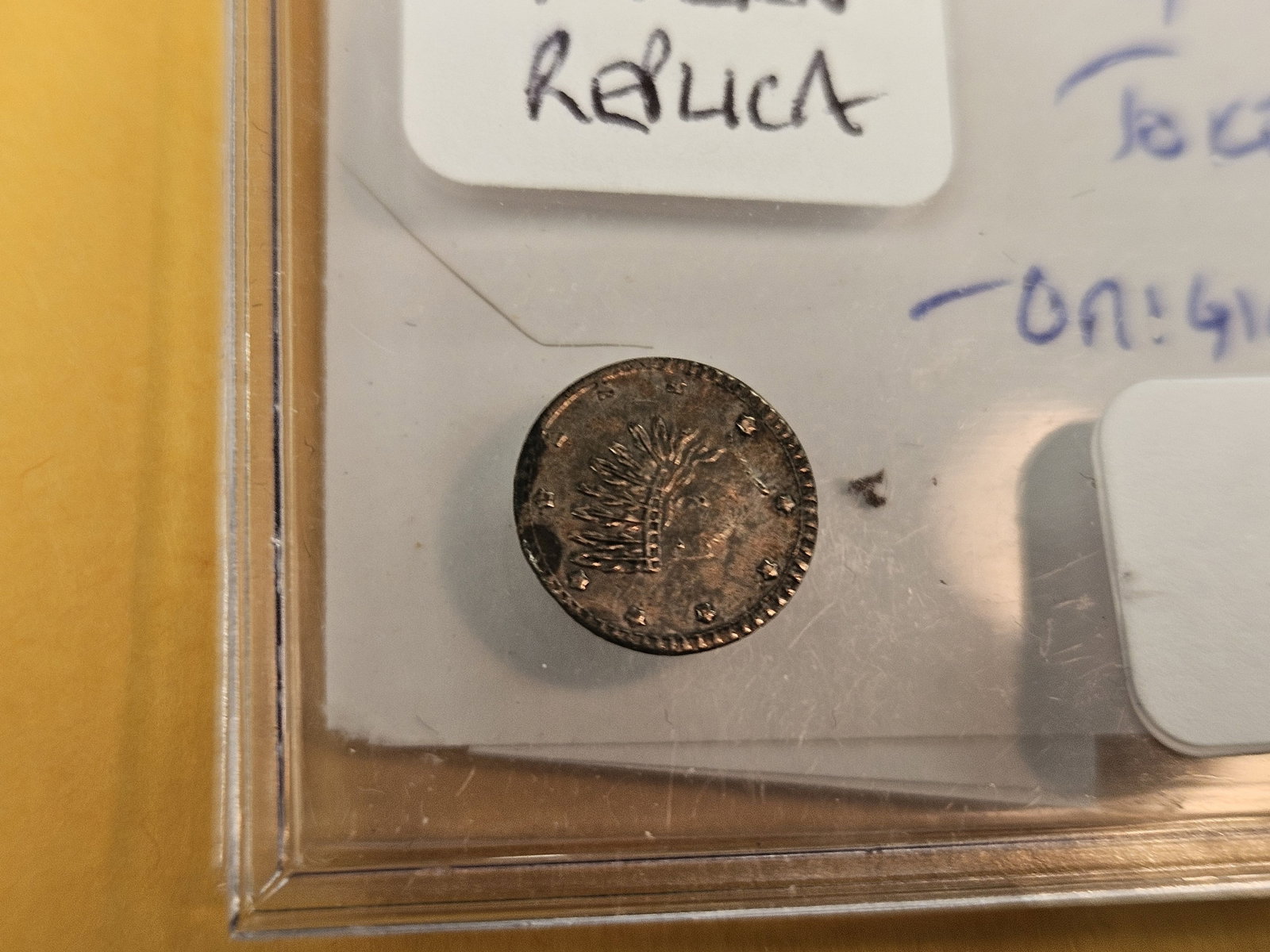 Four mixed California Gold Type 3 tokens - 4