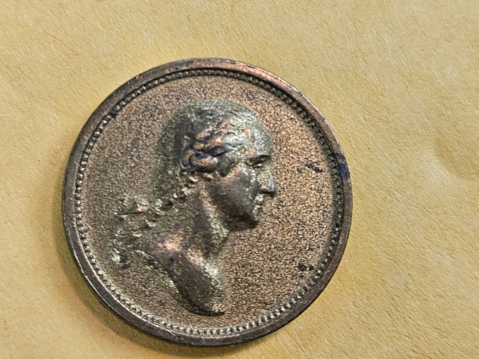 Civil War Token and Washington-Lincoln token - 6