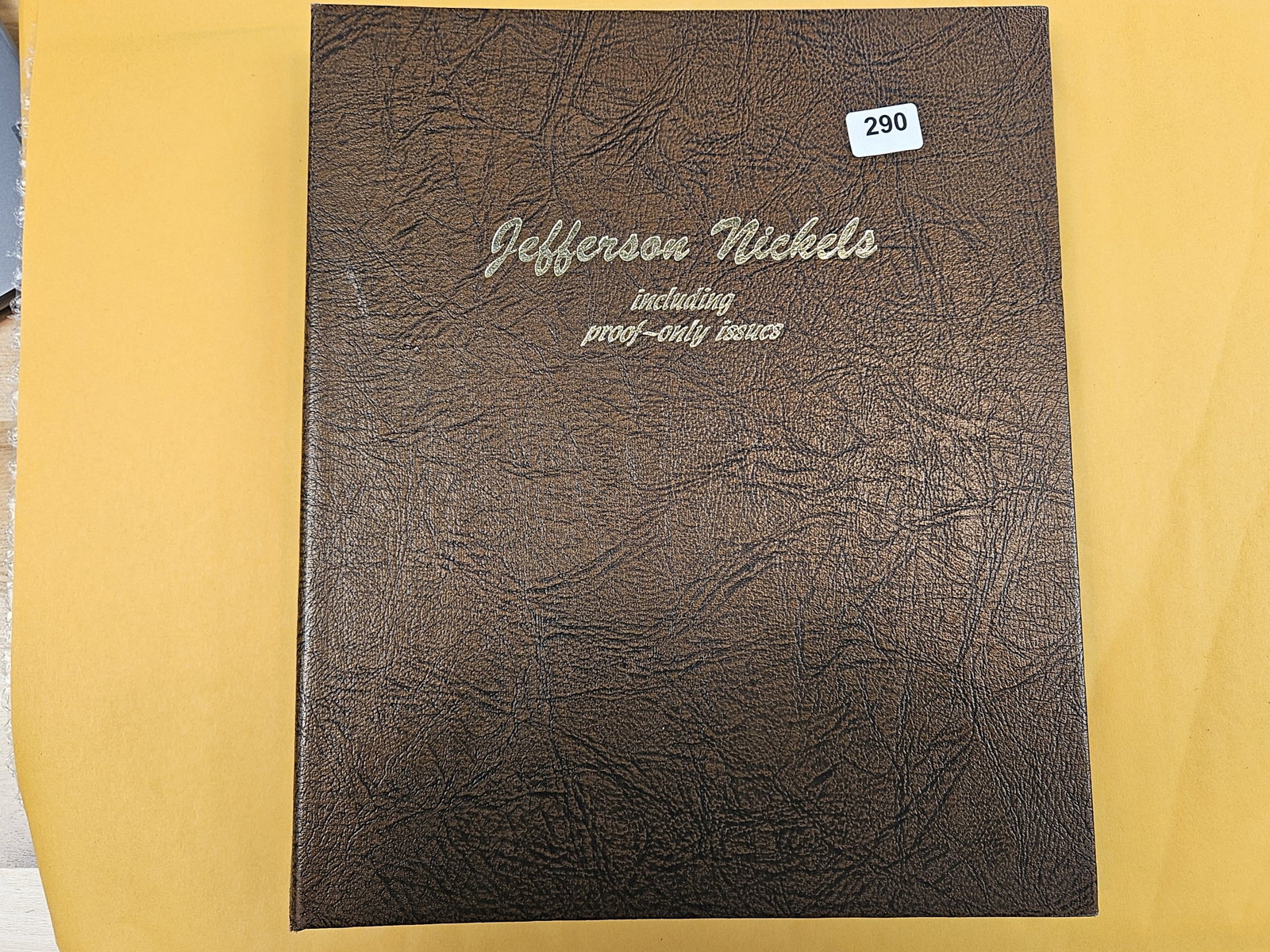 Mostly complete Jefferson Nickel Collection: In nice Dansco album. Has all the silvers
