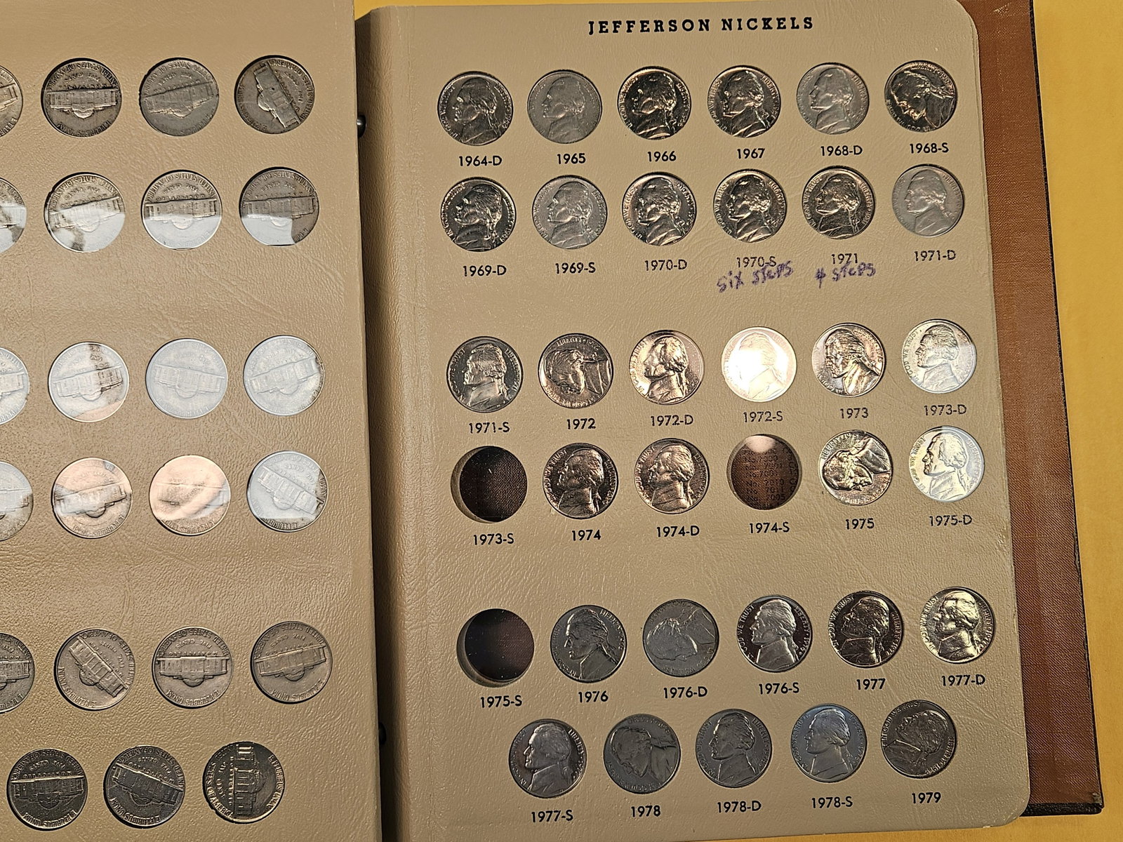Mostly complete Jefferson Nickel Collection - 7