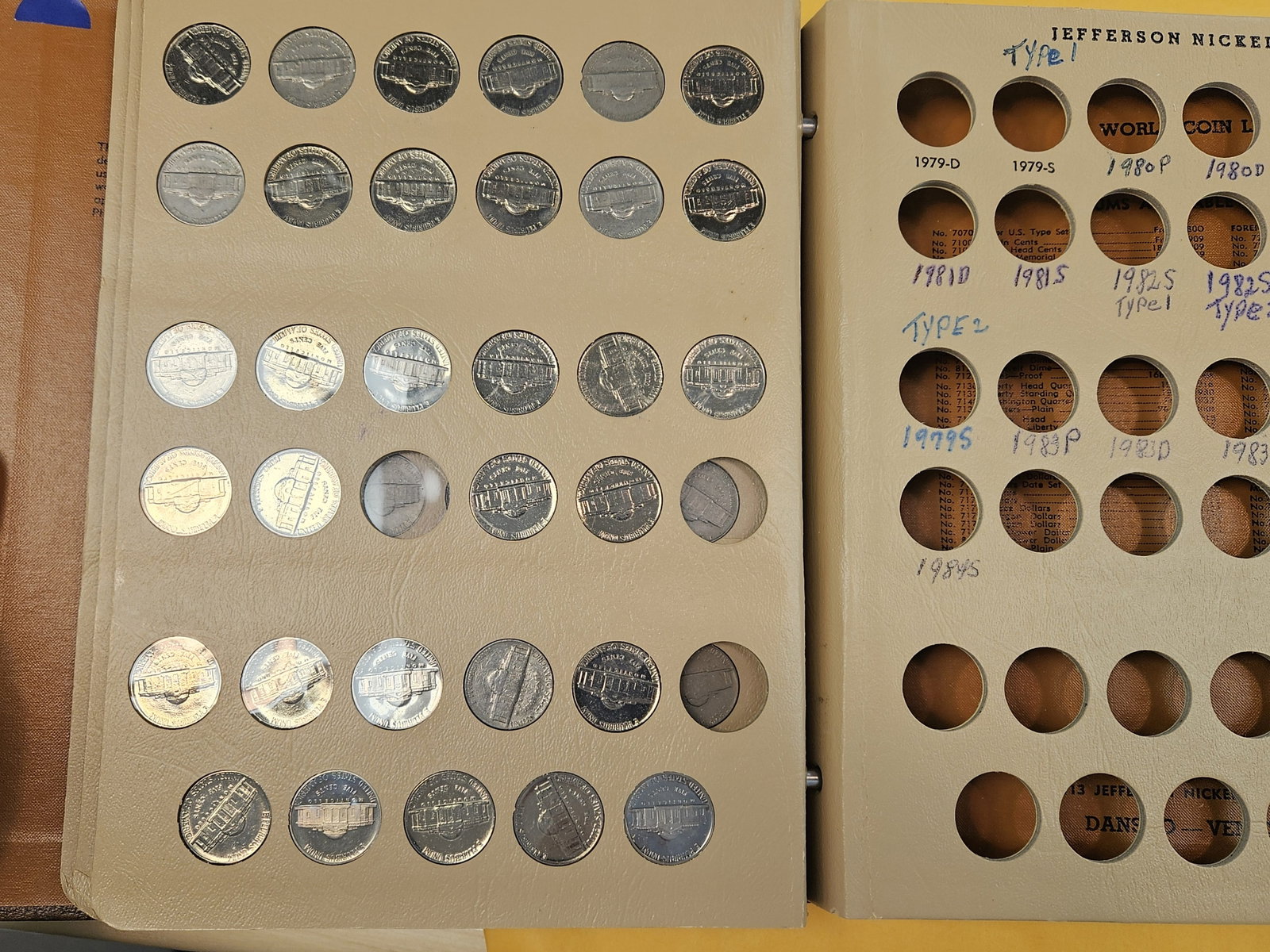 Mostly complete Jefferson Nickel Collection - 8