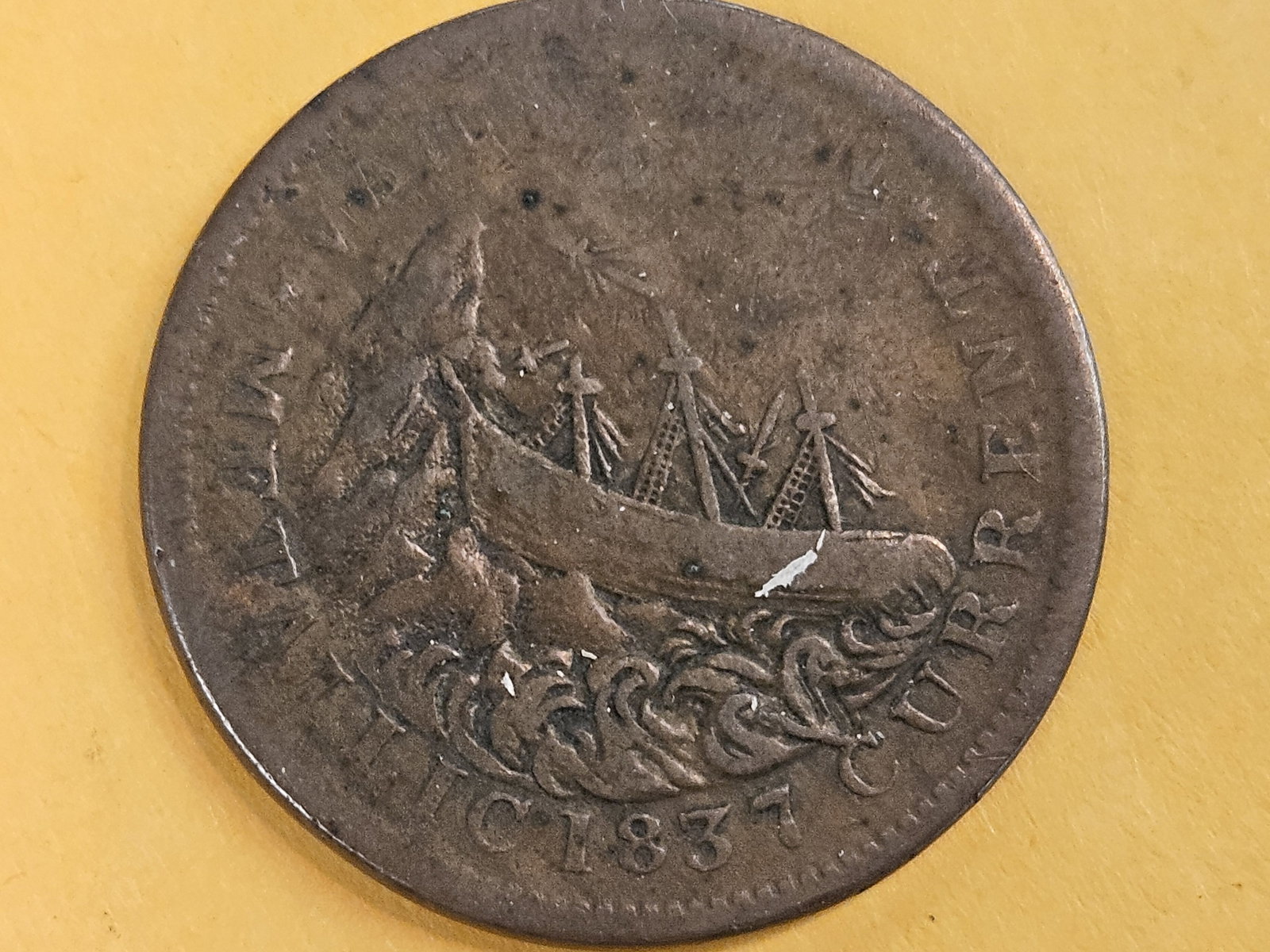 1833 and 1847 Hard Times Tokens - 3