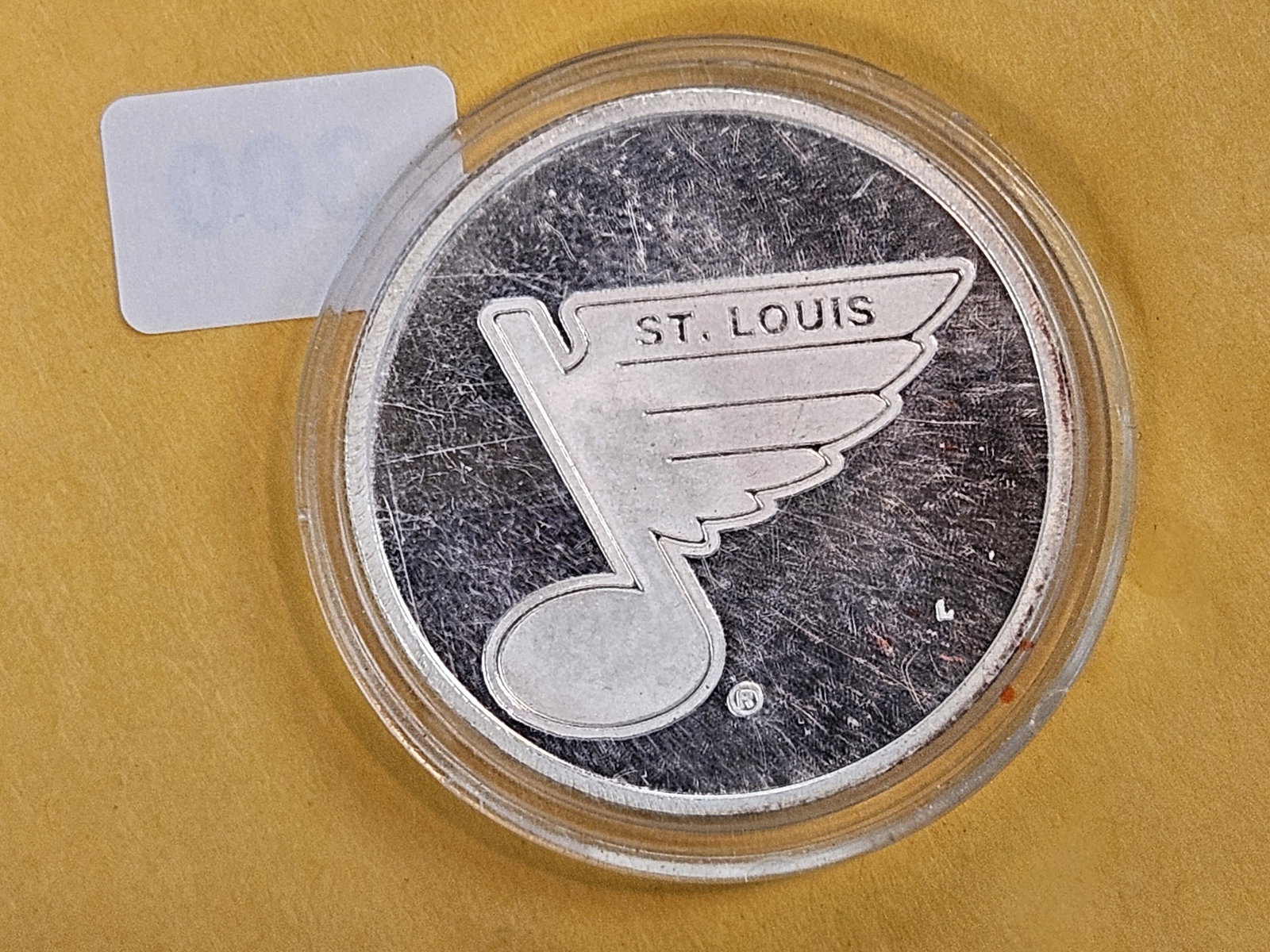 One Troy ounce .999 fine silver proof art round - 2