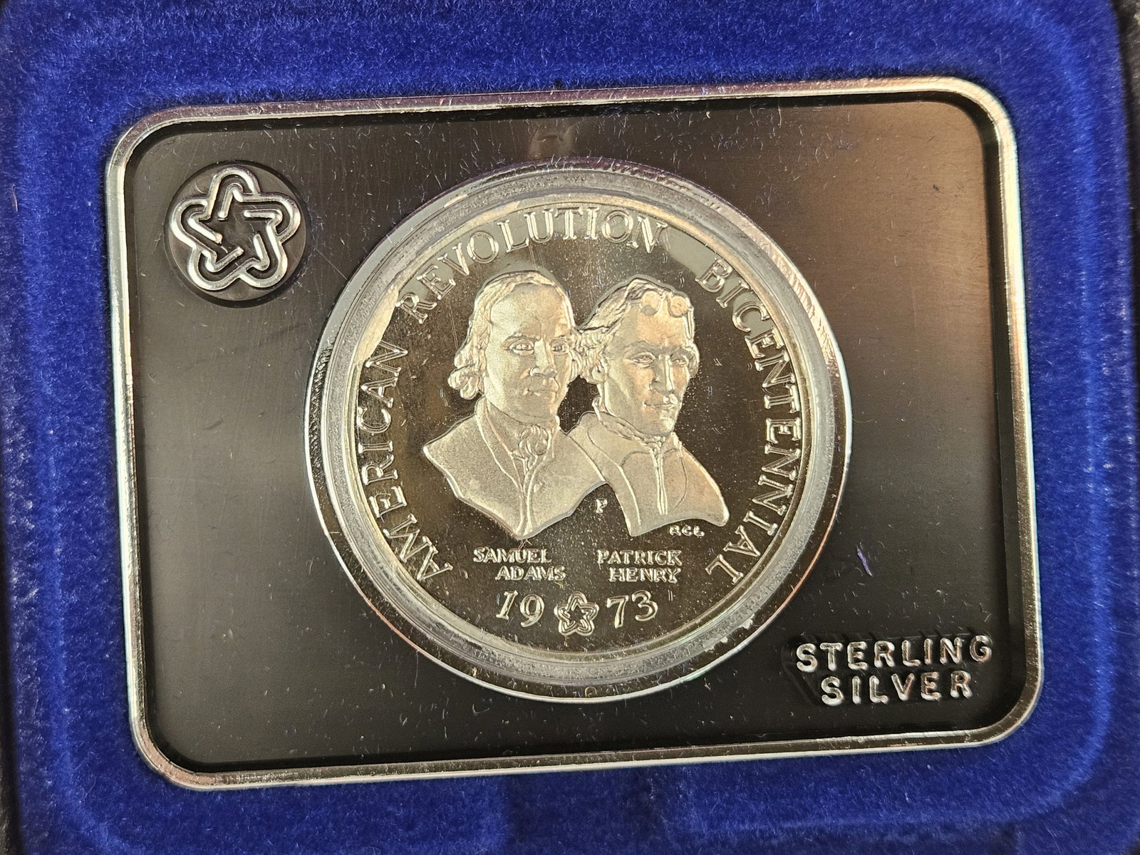 GEM Proof Deep Cameo 1973 Bicentennial Commemorative silver Medal - 3