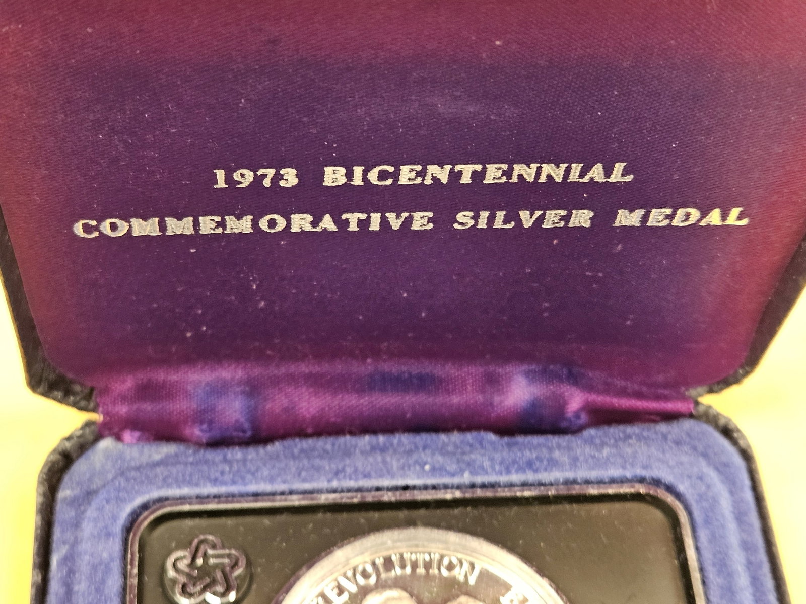 GEM Proof Deep Cameo 1973 Bicentennial Commemorative silver Medal - 2