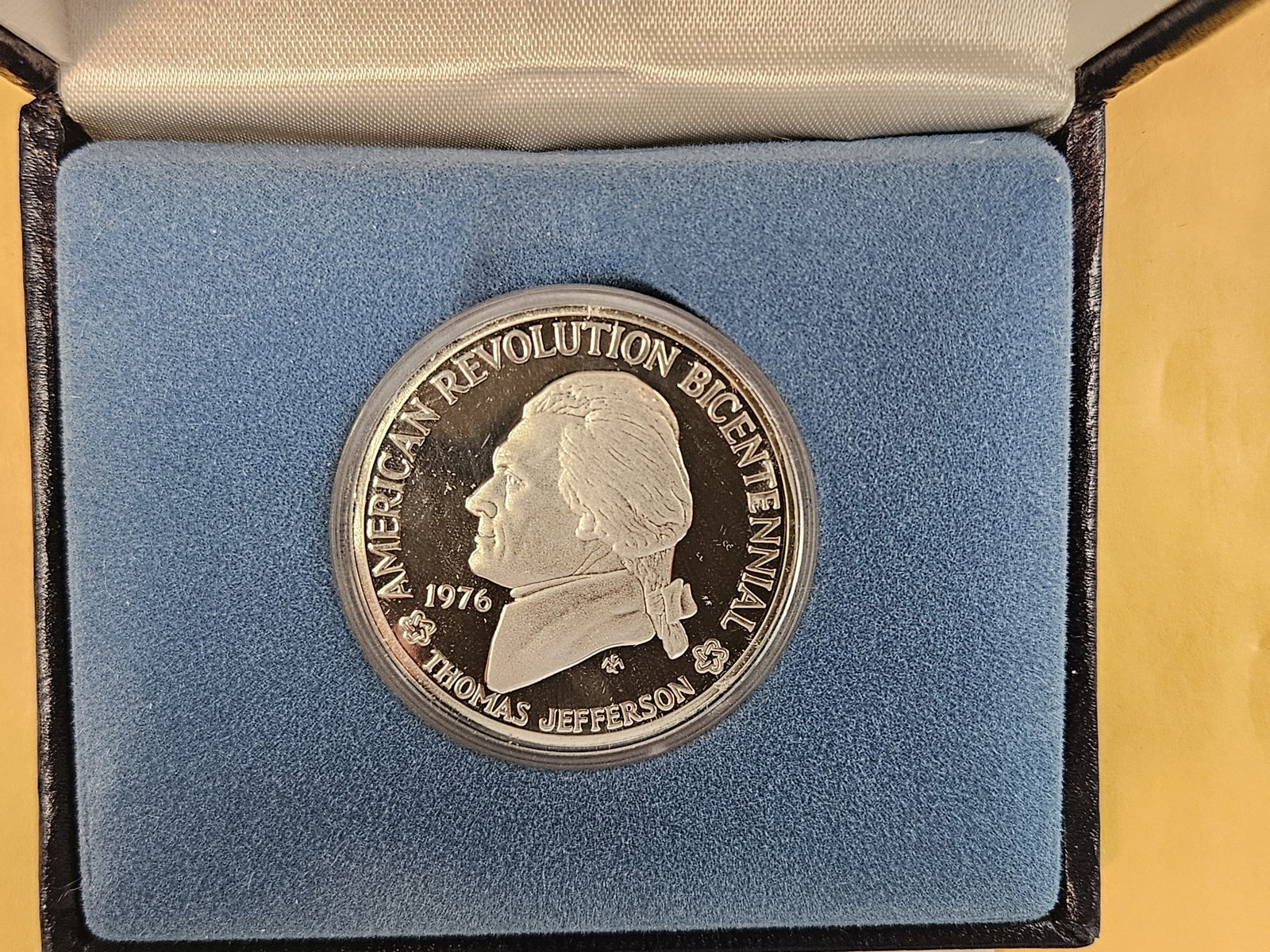 GEM Proof Deep Cameo 1976 Bicentennial Commemorative silver Medal - 3