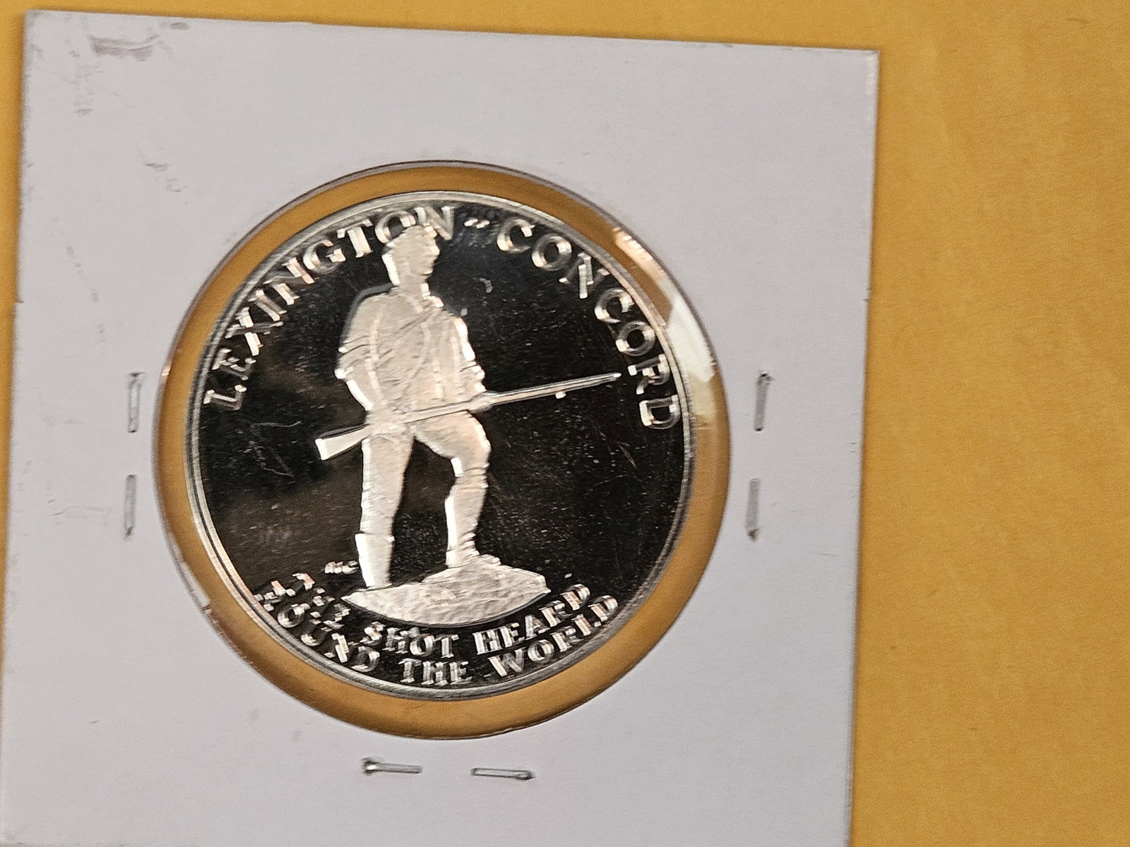 GEM Proof Deep Cameo 1975 Bicentennial Commemorative silver Medal - 2