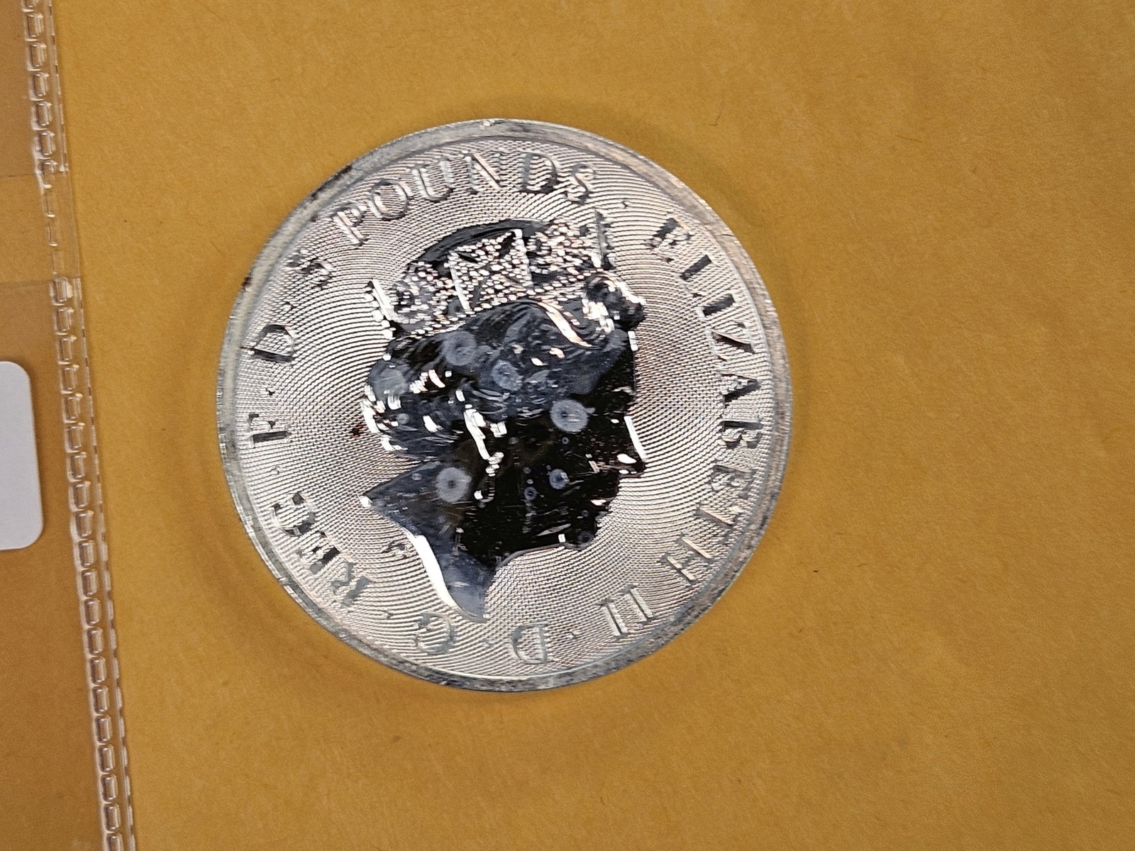 TWO Troy ounce .999 fine silver art round - 2