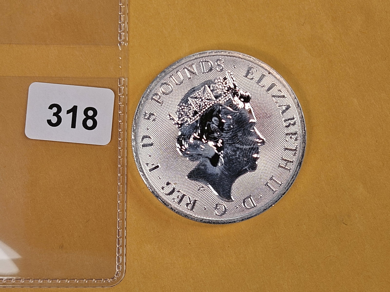 TWO Troy ounce .999 fine silver art round - 2