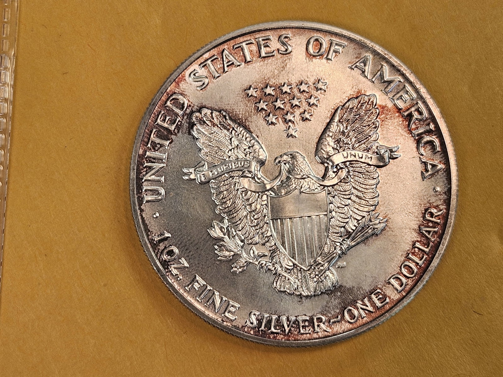 And last, but not least, a 1990 American Silver Eagle - 3