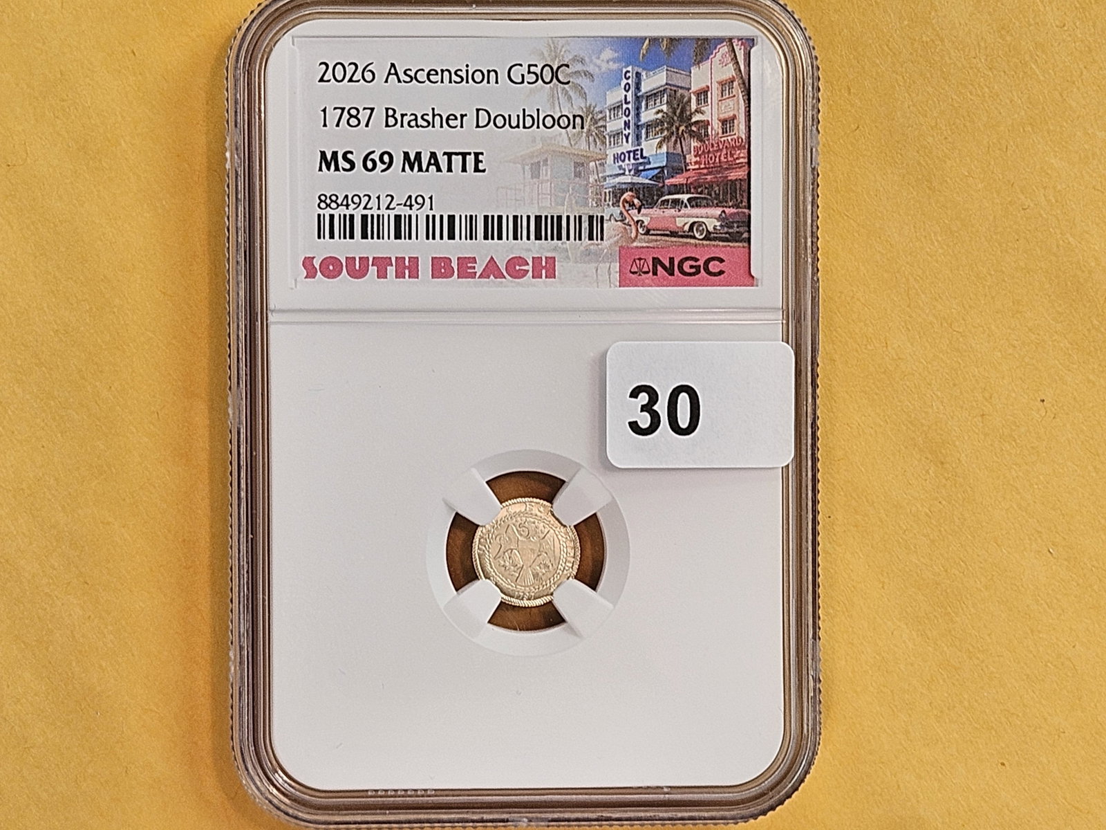 GEM! NGC 2026 Ascension Gold Fifty Cents in Mint State 69 MATTE - 2