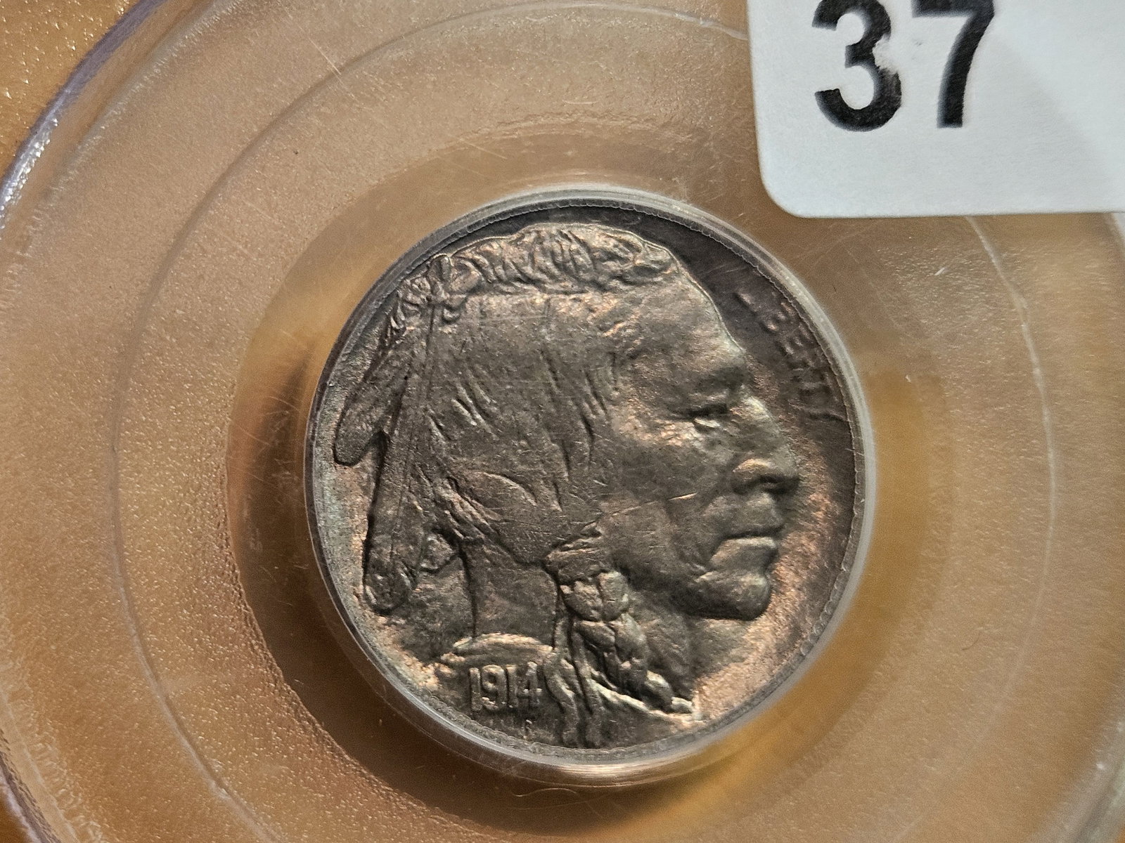 ** KEY DATE ** PCGS 1914-D Buffalo Nickel in Mint State 64 - 4
