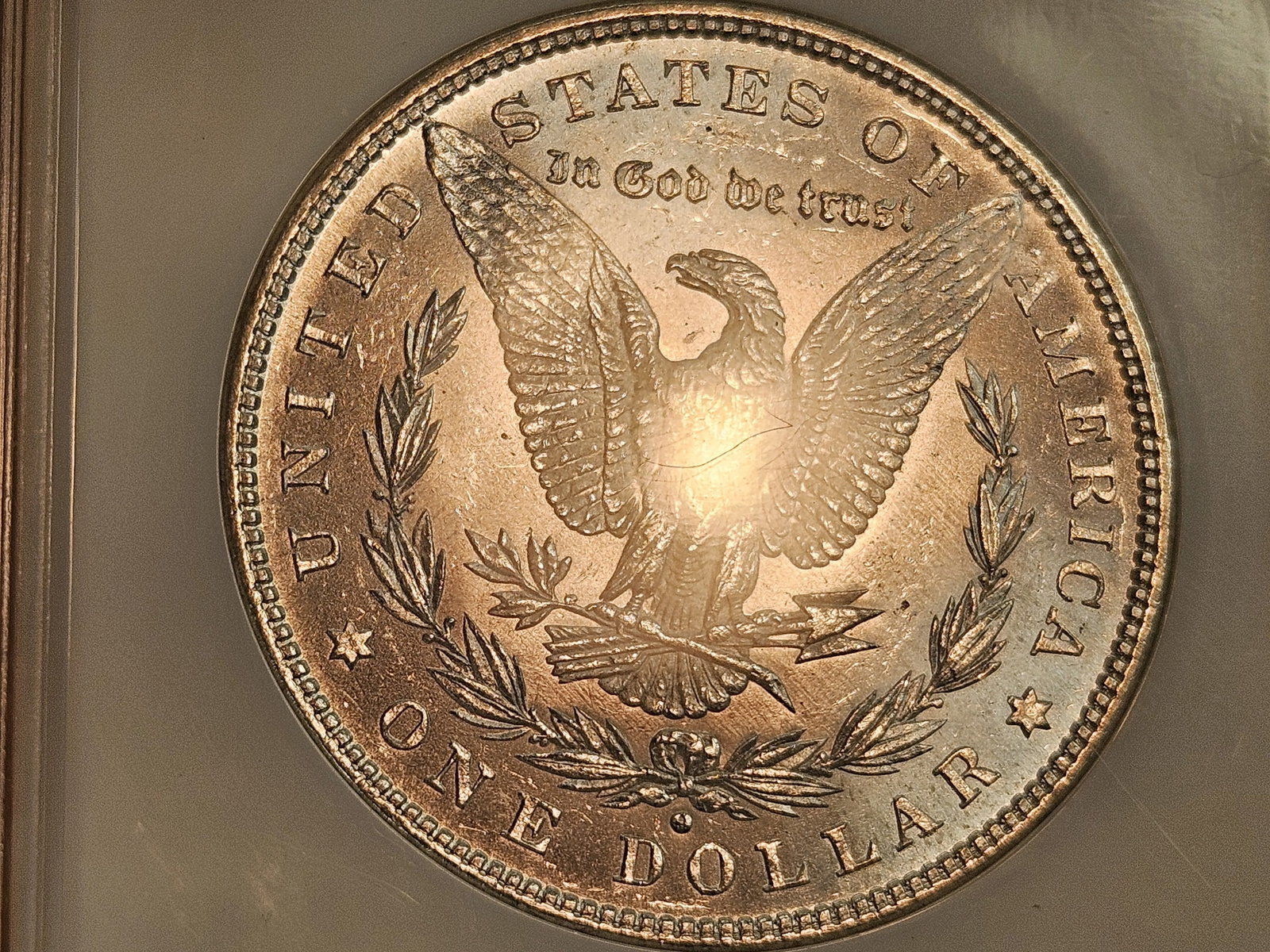 VARIETY! NGC 1880/79 Morgan Dollar in Mint State 61 - 7
