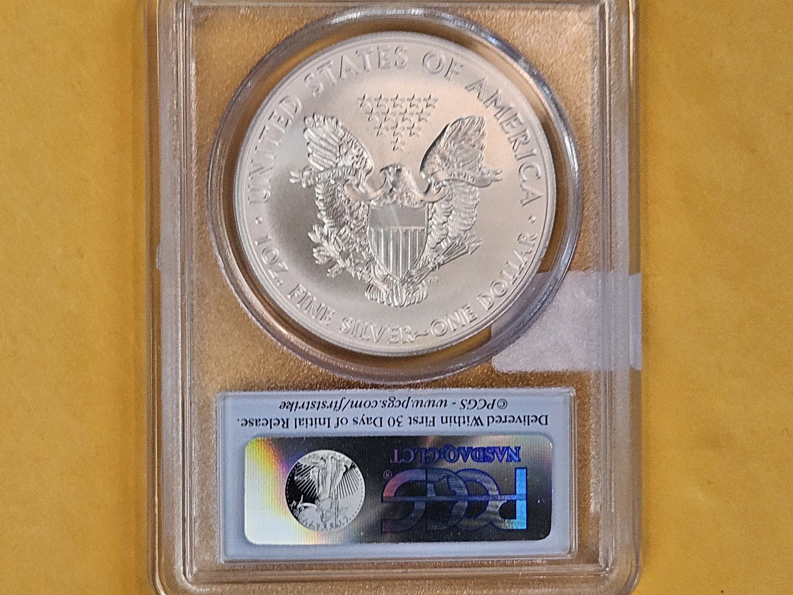 PCGS 2011 American Silver Eagle in Mint State 69 - 2