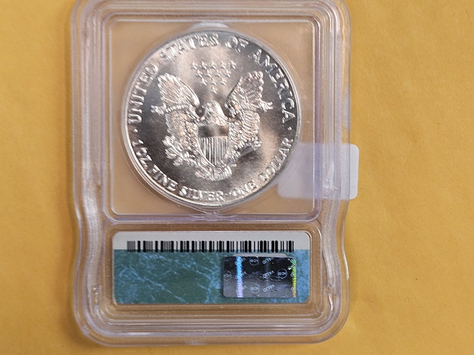 ICG 1988 American Silver Eagle in Mint State 69 - 2