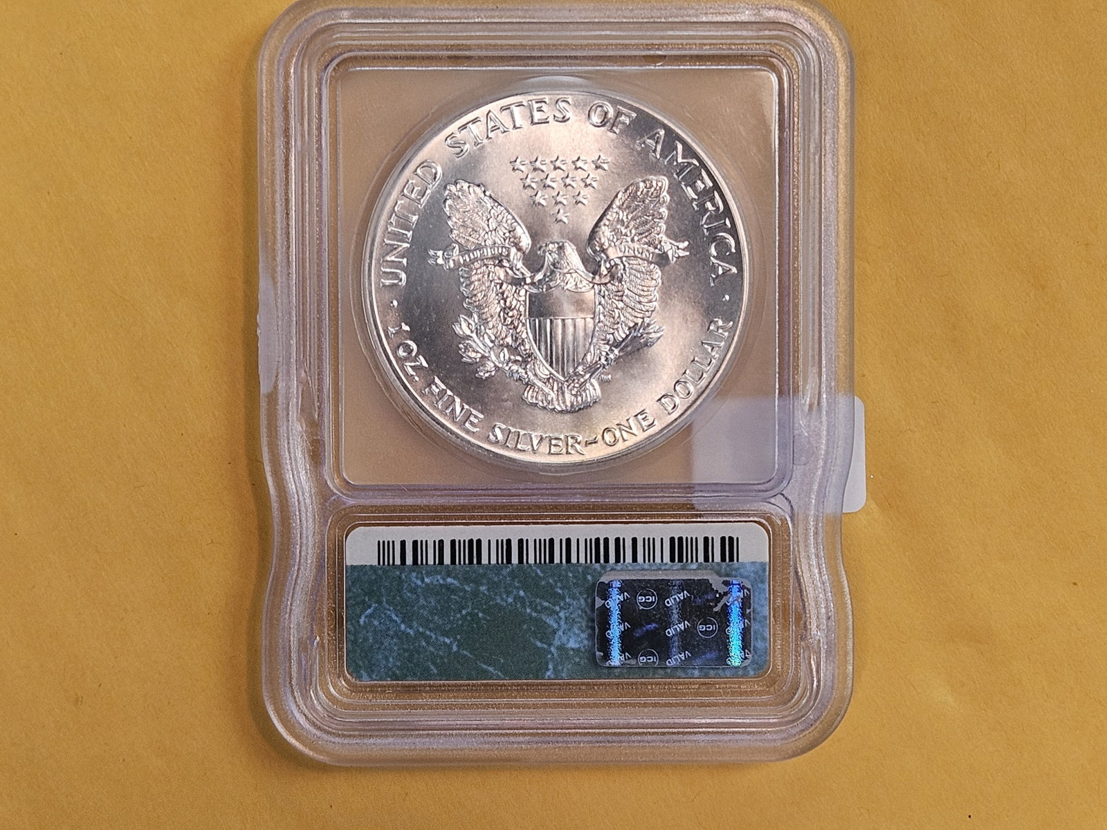 KEY DATE! ICG 1986 American Silver Eagle in Mint State 69 - 2