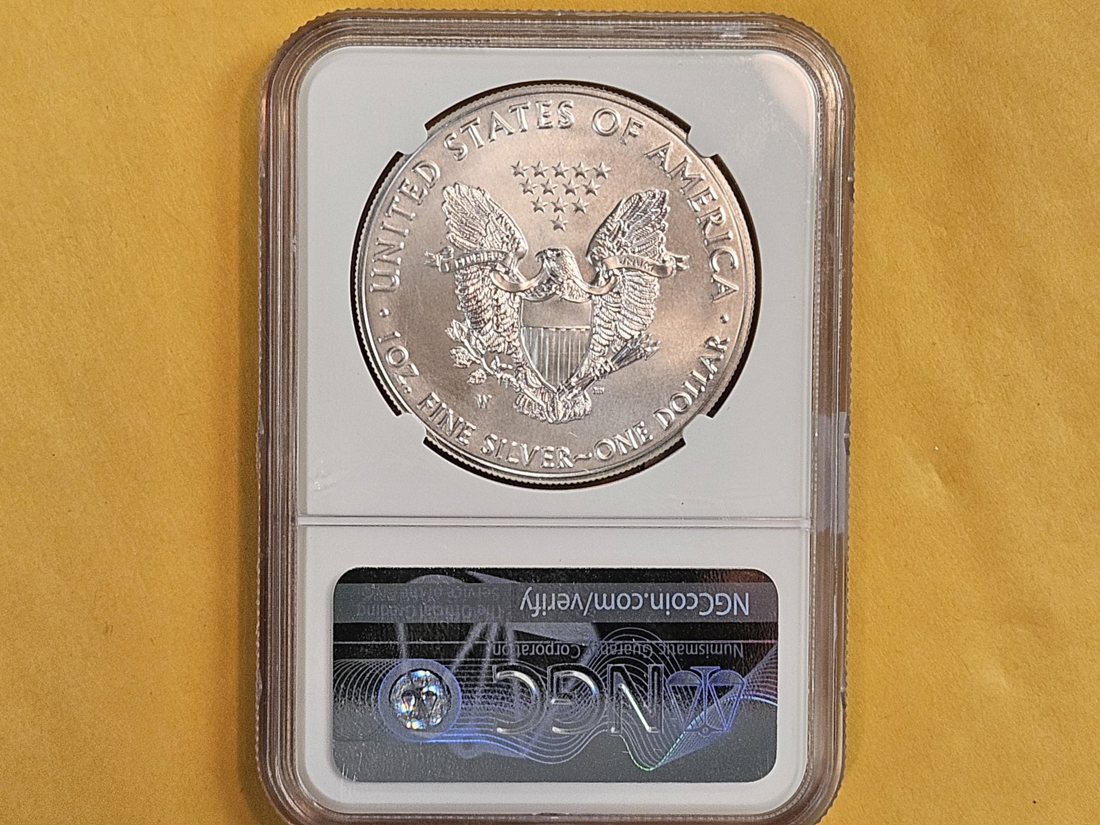 PERFECT! NGC 2017-W American Silver Eagle in Mint State 70 - 2