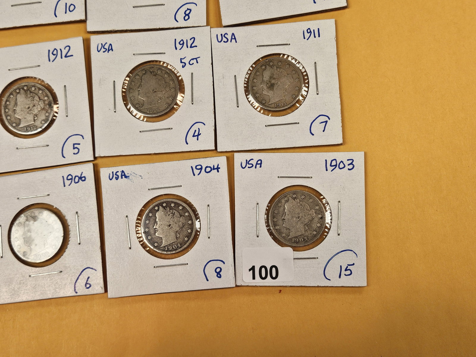 Fifteen mixed Liberty and Shield Nickels - 7