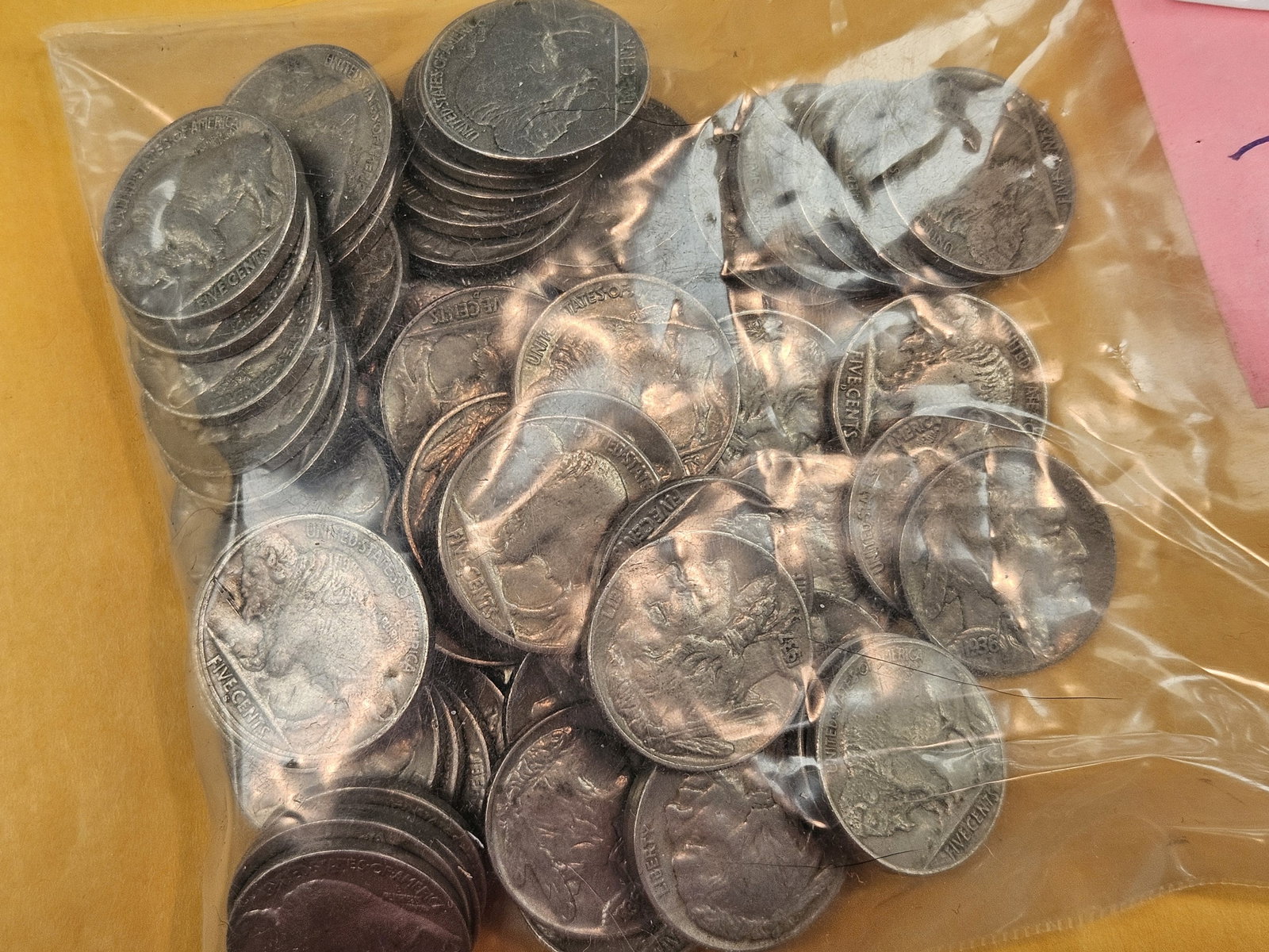 Sixty-Eight Buffalo Nickels - 2