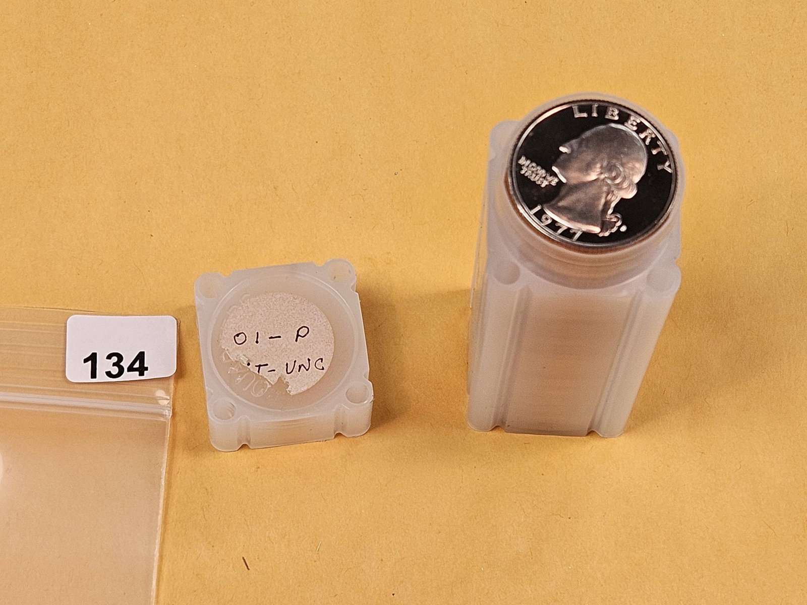 Full roll of mixed, Proof, Washington Quarters - 2