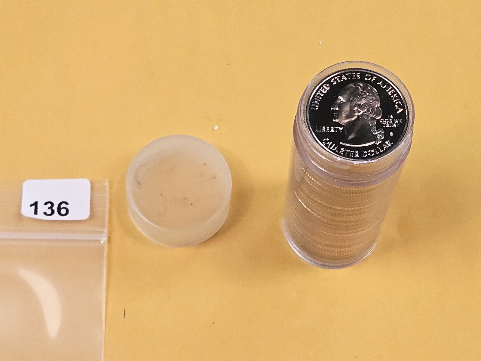Full roll of mixed, Proof, Washington Quarters - 2