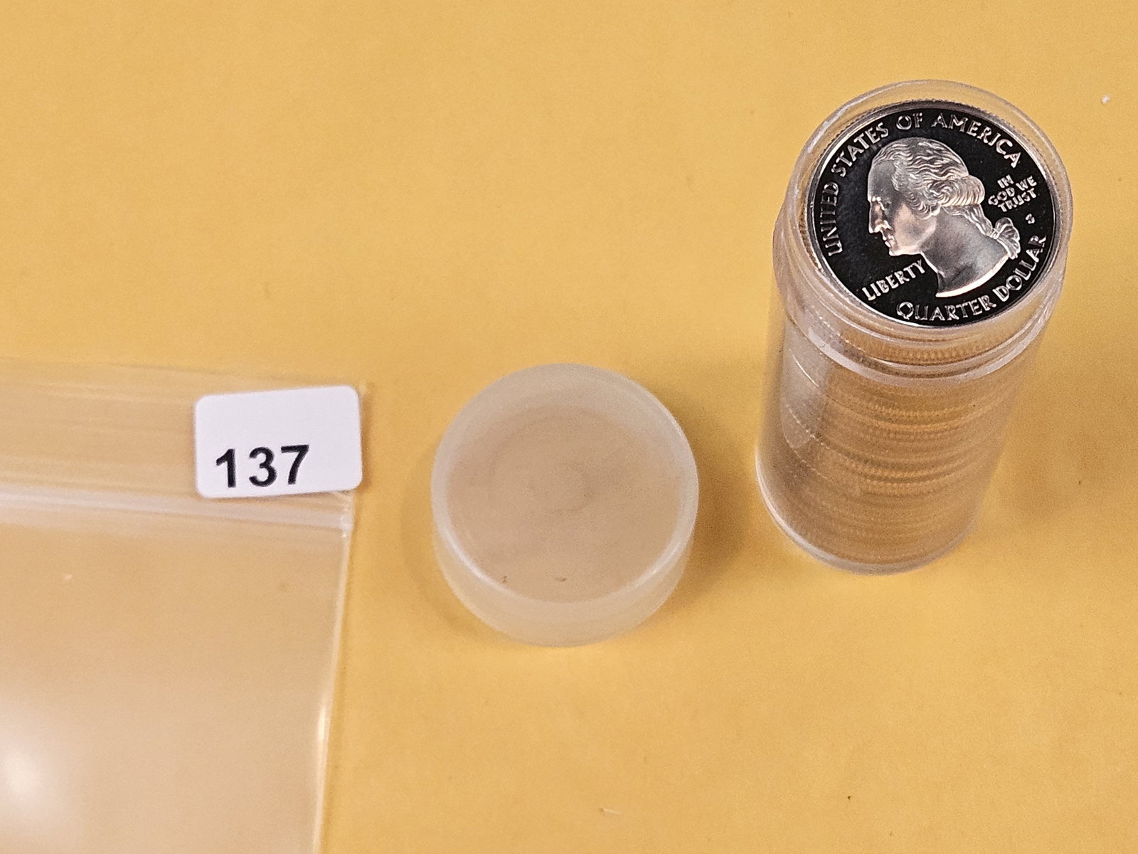 Full roll of mixed, Proof, Washington Quarters - 2
