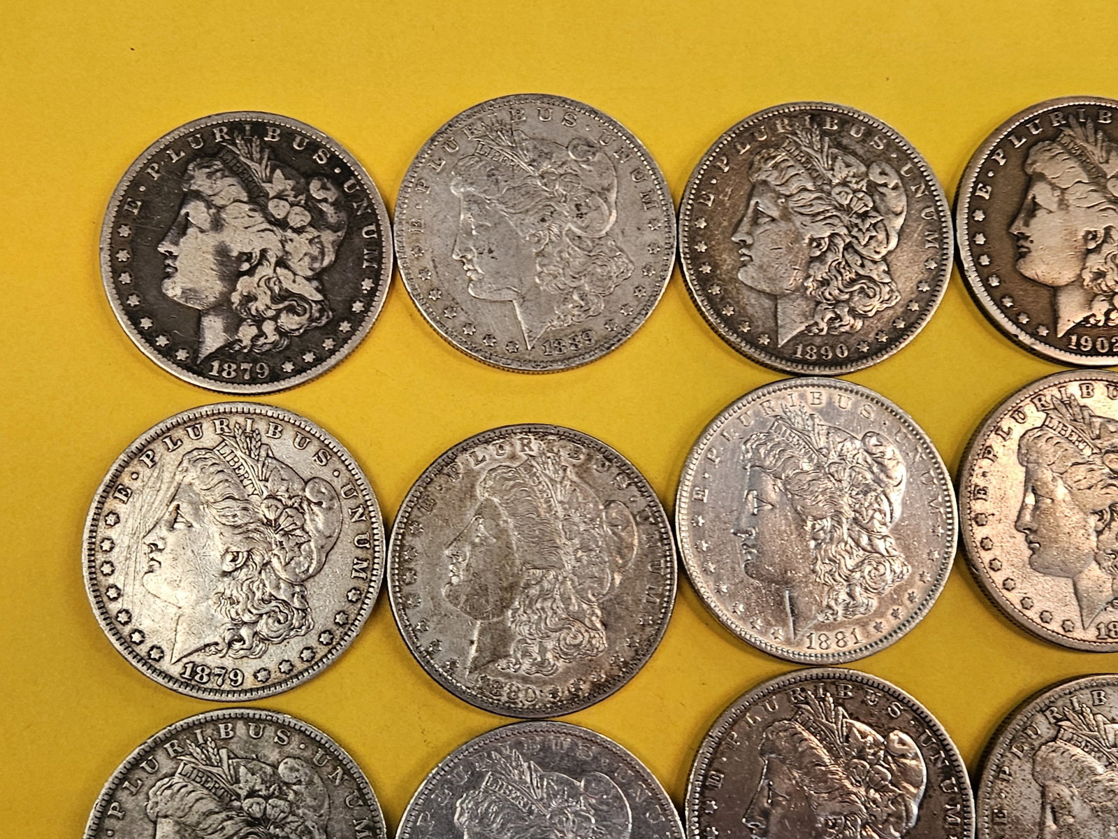 ** FULL ROLL ** Twenty Morgan Silver Dollars - 2