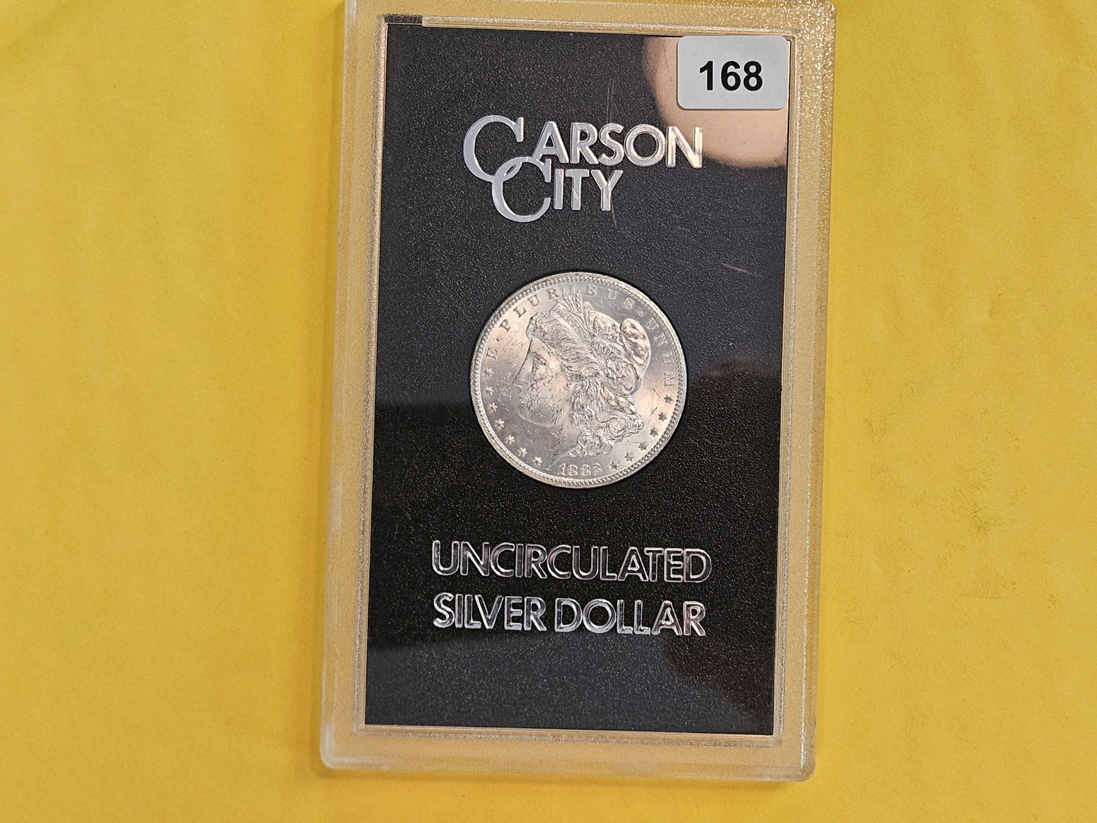 ** KEY DATE ** GSA 1883-CC Morgan Dollar in Choice Brilliant Uncirculated - 2