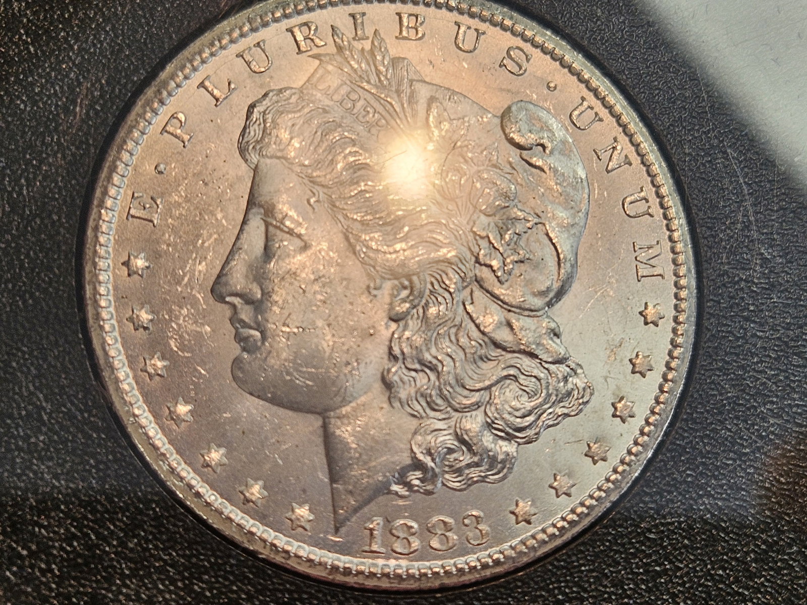 ** KEY DATE ** GSA 1883-CC Morgan Dollar in Choice Brilliant Uncirculated - 3