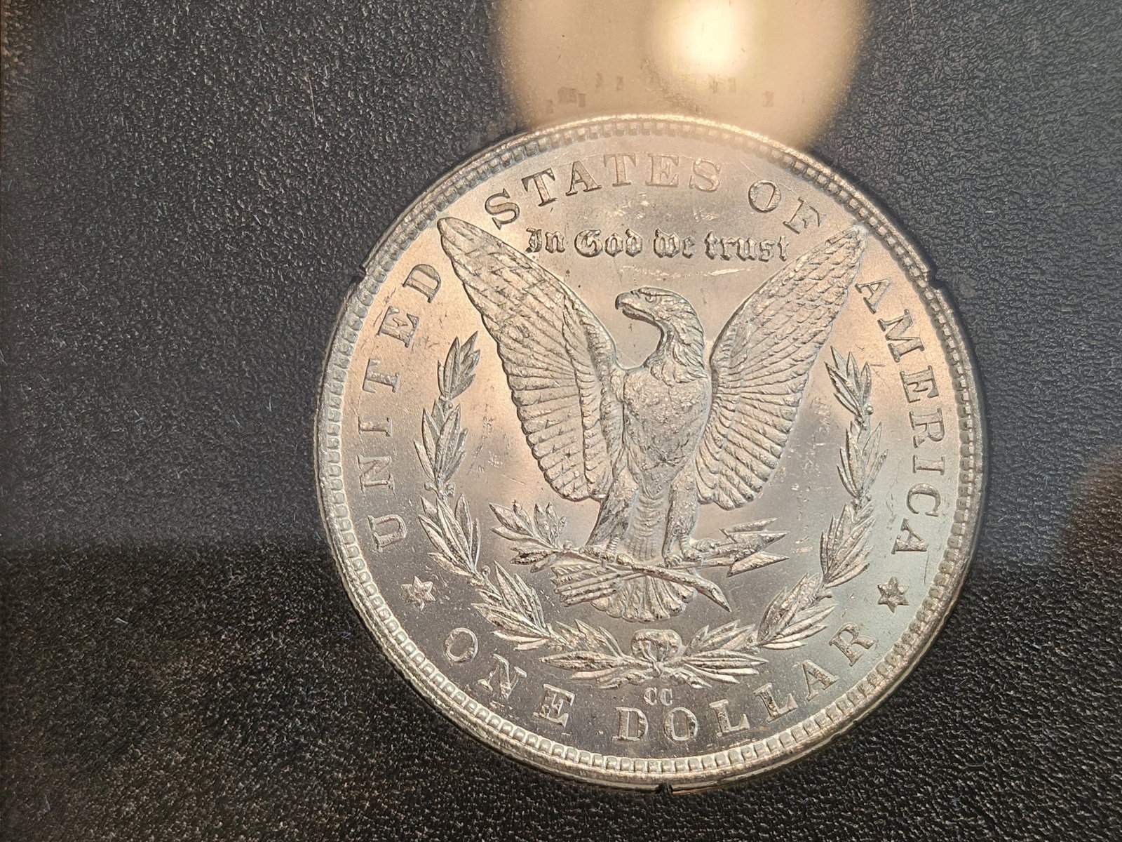 ** KEY DATE ** GSA 1883-CC Morgan Dollar in Choice Brilliant Uncirculated - 7