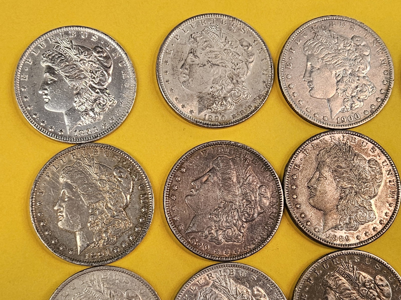 ** FULL ROLL ** Twenty Morgan Silver Dollars - 2