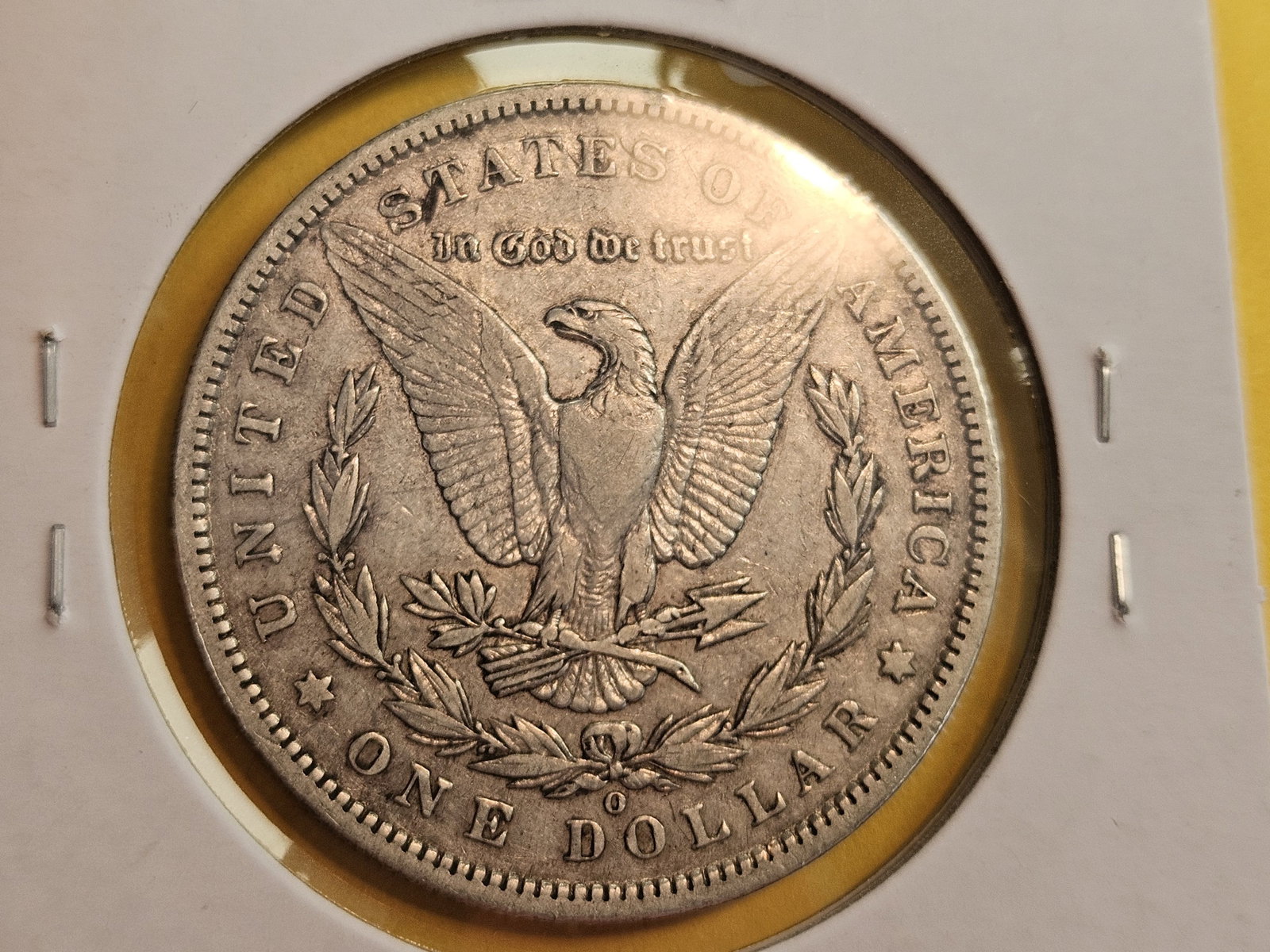 ** KEY DATE ** 1895-O Morgan Silver Dollar in Very Fine plus - 4