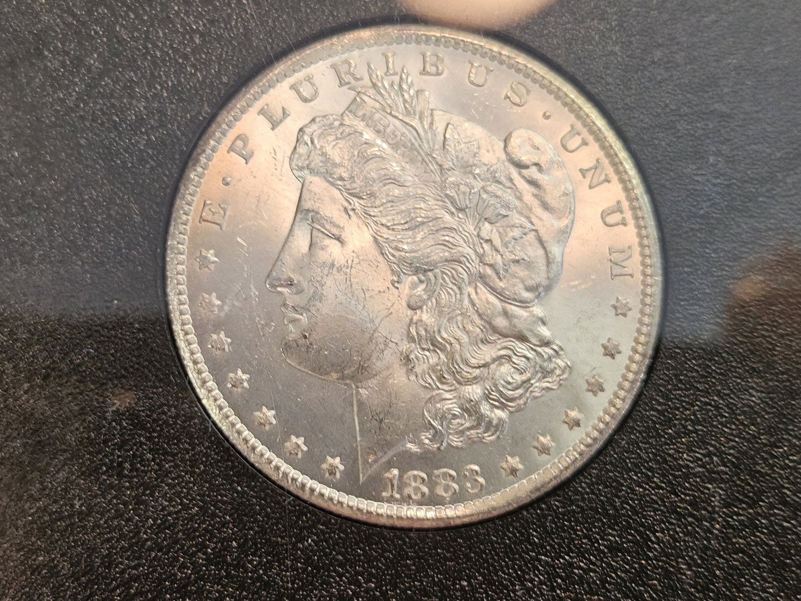 ** KEY DATE ** GSA 1883-CC Morgan Dollar in Choice Brilliant Uncirculated Plus - 4