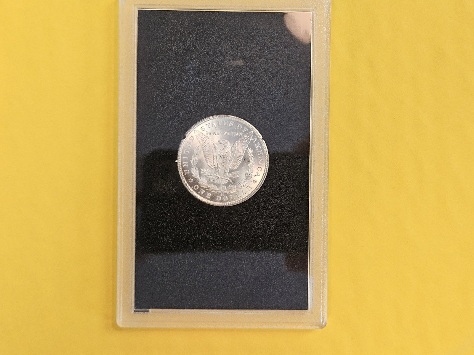 ** KEY DATE ** GSA 1883-CC Morgan Dollar in Choice Brilliant Uncirculated Plus - 6