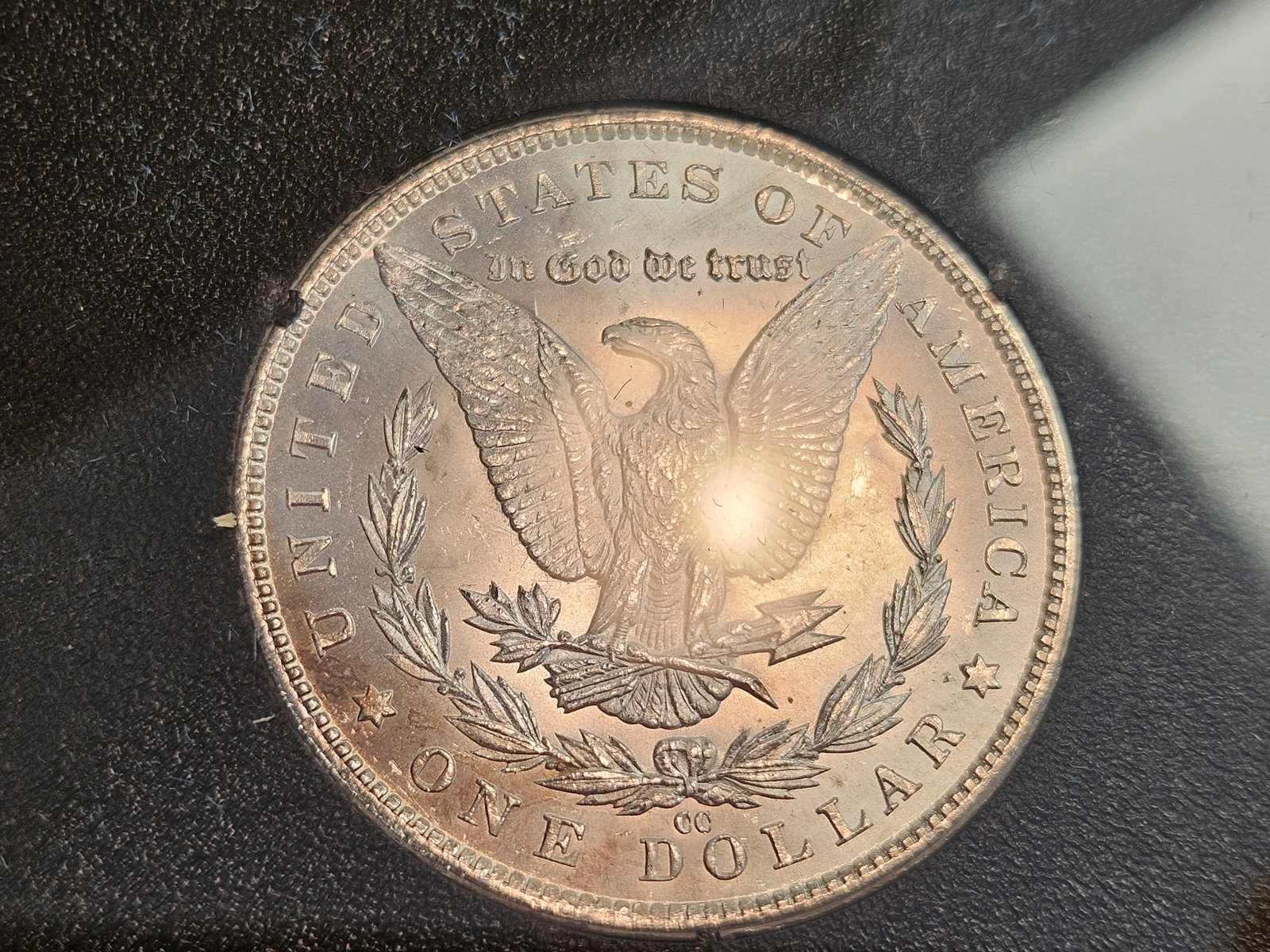 ** KEY DATE ** GSA 1883-CC Morgan Dollar in Choice Brilliant Uncirculated Plus - 7