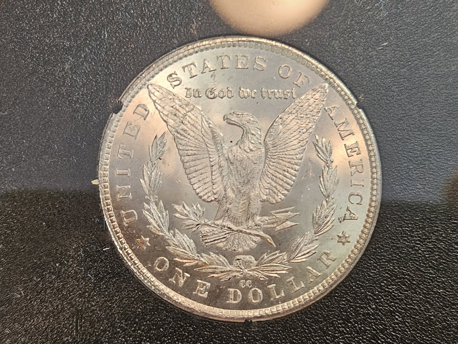 ** KEY DATE ** GSA 1883-CC Morgan Dollar in Choice Brilliant Uncirculated Plus - 8
