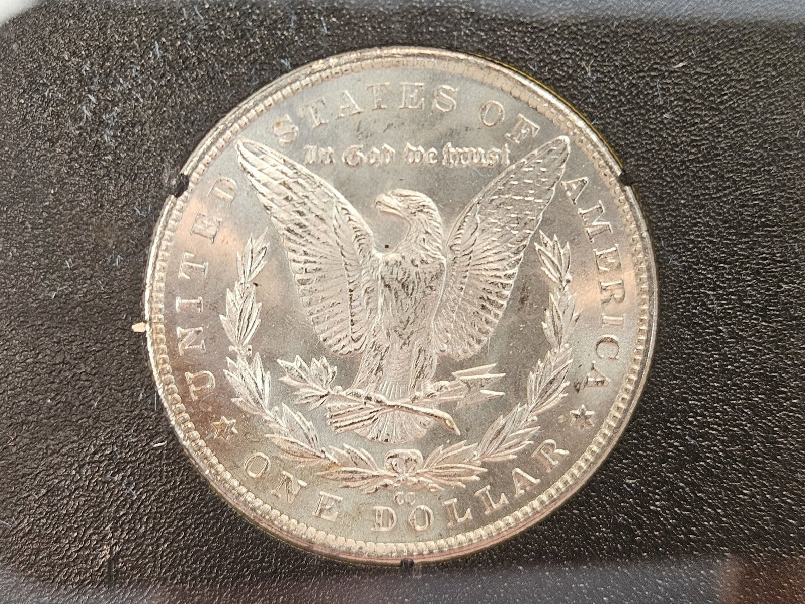 ** KEY DATE ** GSA 1883-CC Morgan Dollar in Choice Brilliant Uncirculated Plus - 9