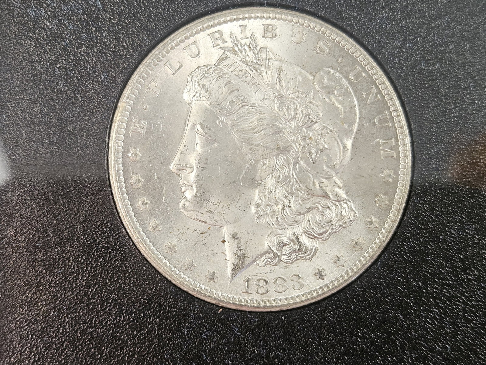 ** KEY DATE ** GSA 1883-CC Morgan Dollar in Choice Brilliant Uncirculated Plus - 4