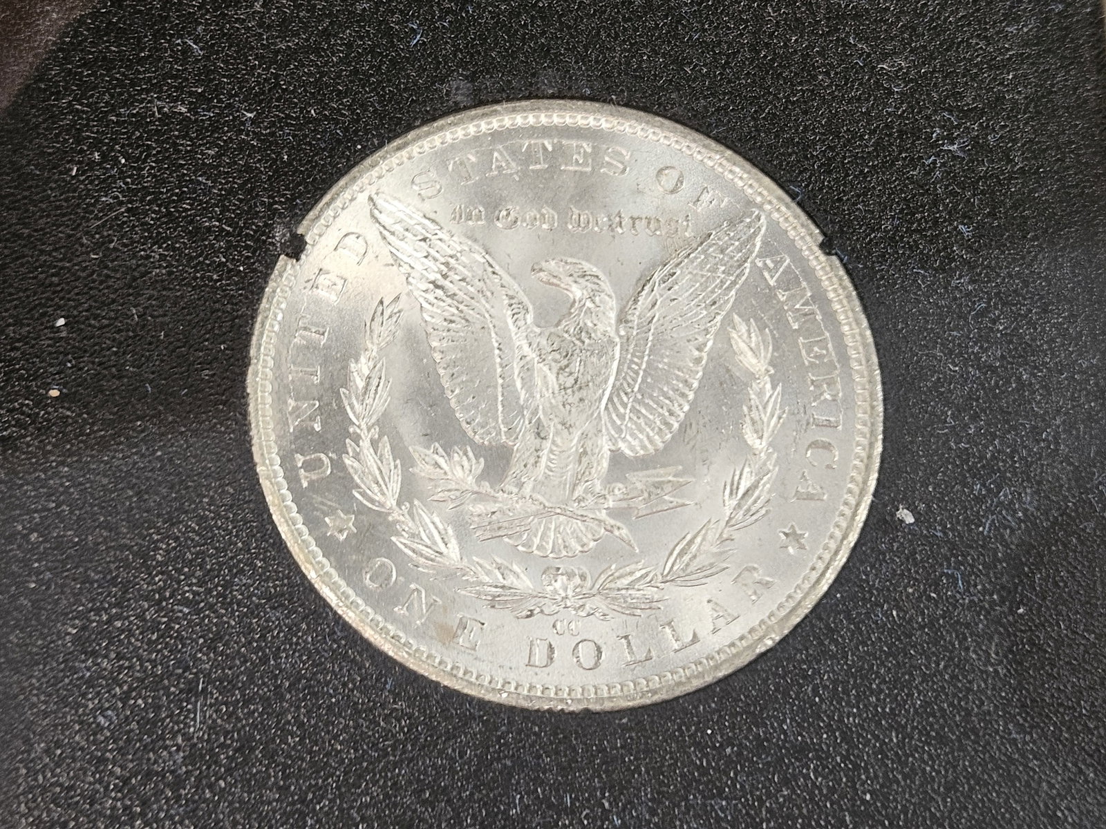 ** KEY DATE ** GSA 1883-CC Morgan Dollar in Choice Brilliant Uncirculated Plus - 7