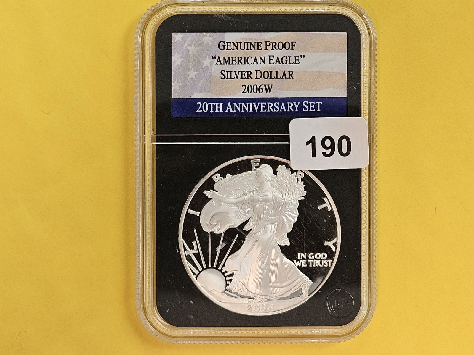 GEM Proof Deep Cameo 2006-W American Silver Eagle - 2