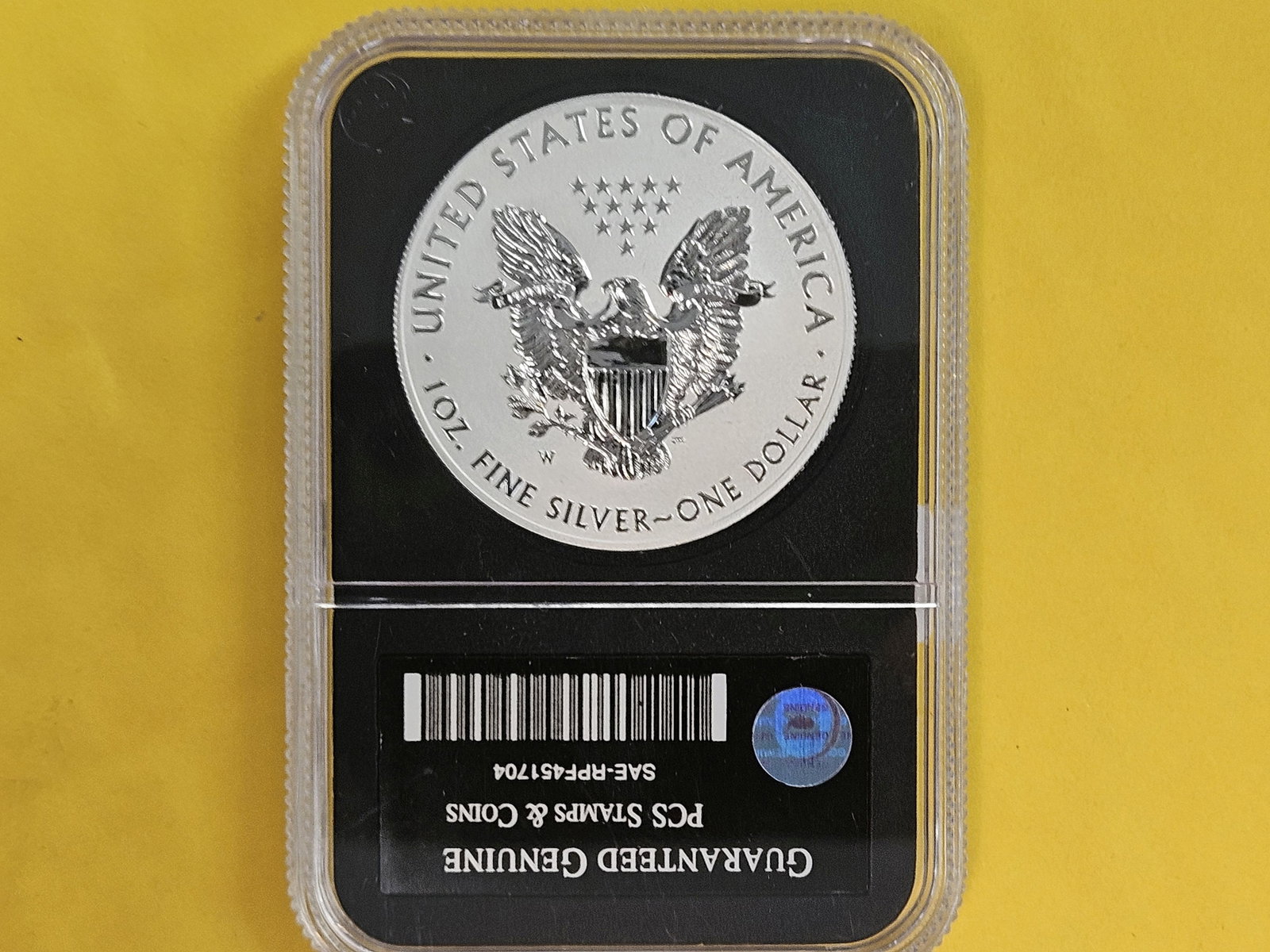 GEM 2013-W American Silver Eagle Reverse Proof - 3