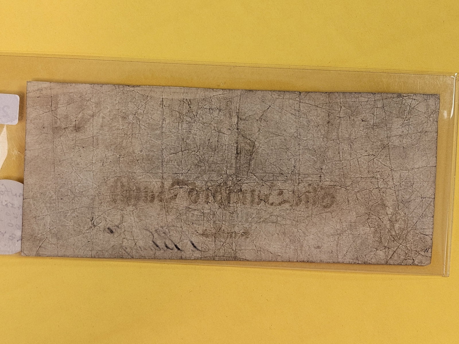 1860 One Dollar Obsolete Note - 2