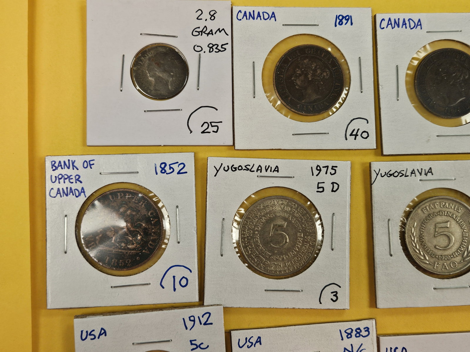 Eighteen mixed World Coins - 2