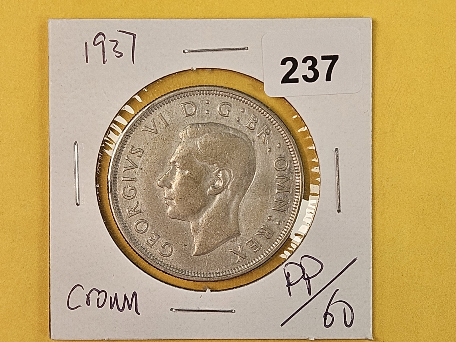 1937 Great Britain Crown - 2