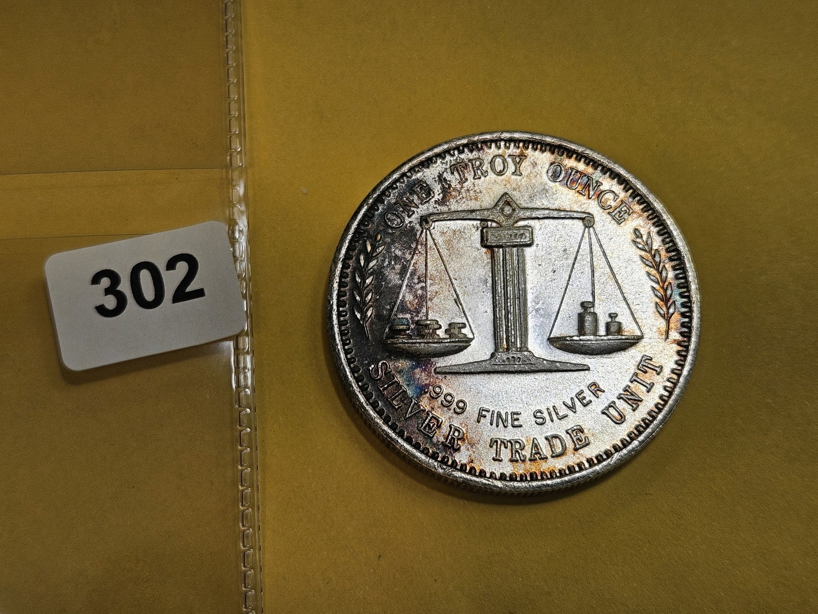 One Troy ounce .999 fine silver round - 2