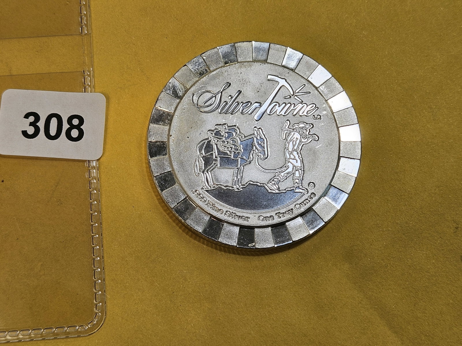 One Troy ounce .999 fine silver round - 2