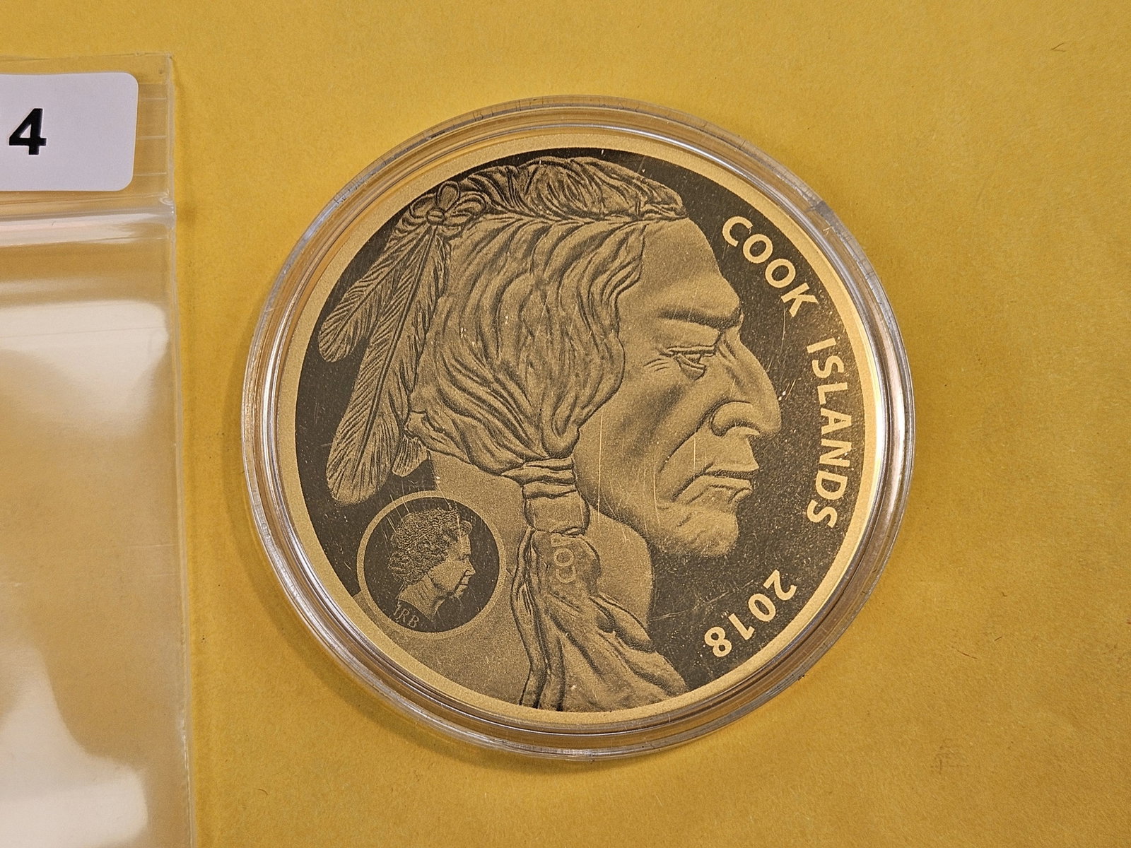 GOLD! GEM 2018 Cook Islands Gold Twenty-Five Dollars - 2