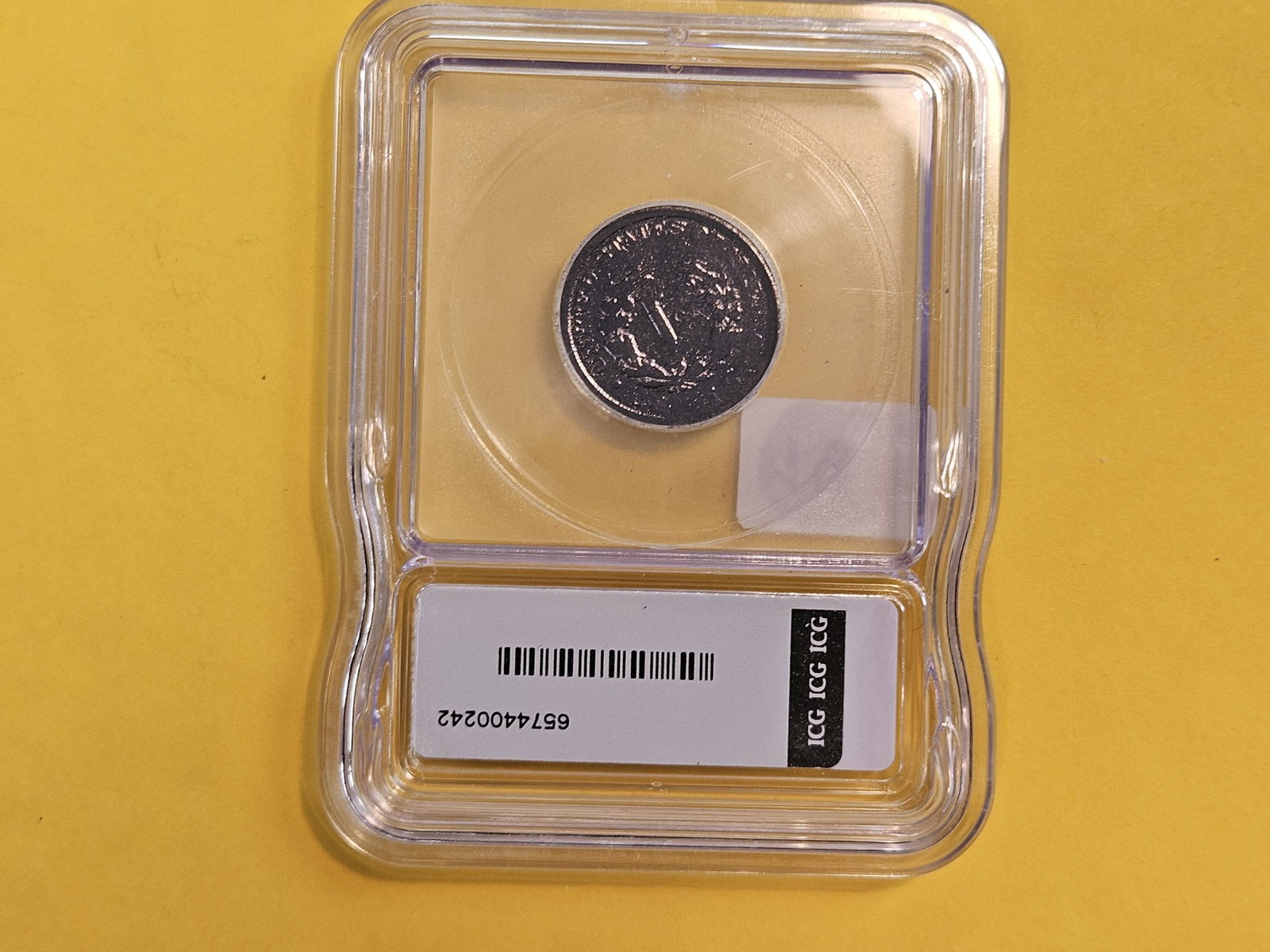 ICG 1907 Liberty "V" Nickel in Black Ruthenium-plated - 2
